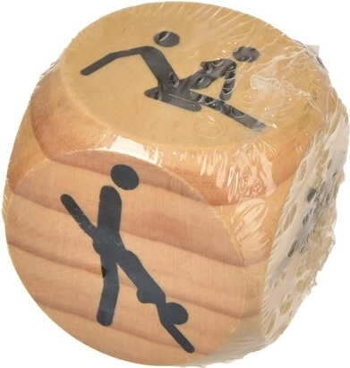 Zar din lemn pentru cupluri Kamasutra 6 × 6 cm