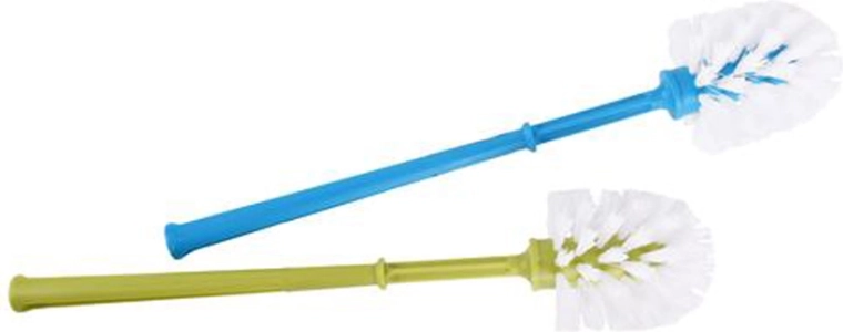 Perie WC din plastic TORO fără suport, culori asortate