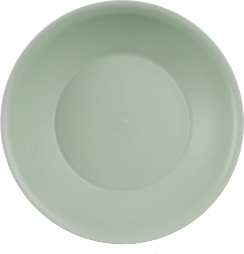 Farfurie adâncă din plastic Sandy, verde, 18,5 cm