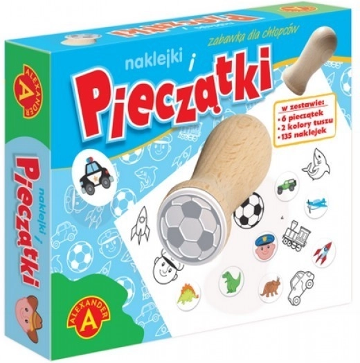 Ștampile și autocolante pentru băieți ALEXANDER