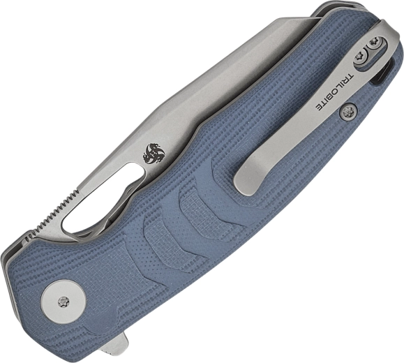 Mâner ergonomic G10 albastru și clip adânc