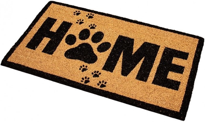 Prag din cocos cu inscripția HOME 40 × 70 cm