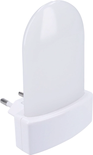Solight lampă de veghe LED RGB cu senzor de lumină, pentru priză 230 V