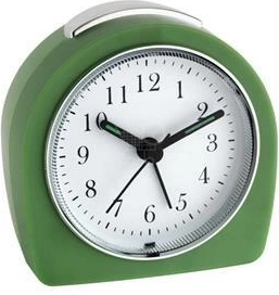 TFA ceas desteptător analog retro cu iluminare, verde