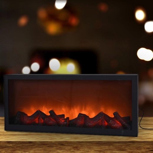 Flăcări LED realiste pentru o atmosferă plăcută