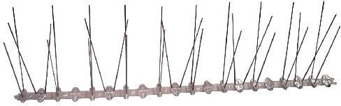 Țepi de protecție împotriva porumbeilor din oțel inoxidabil 50 × 10 cm