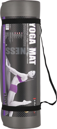 Saltea de yoga HMS YM04 gri