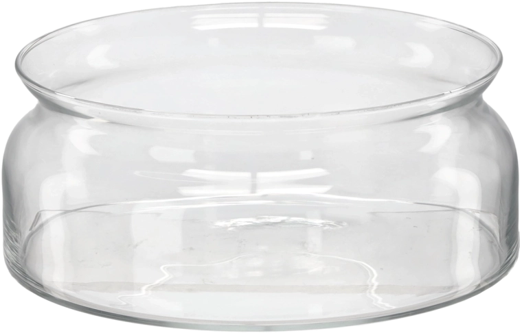 Bol pentru salată din sticlă, formă bulbiformă, 24 cm