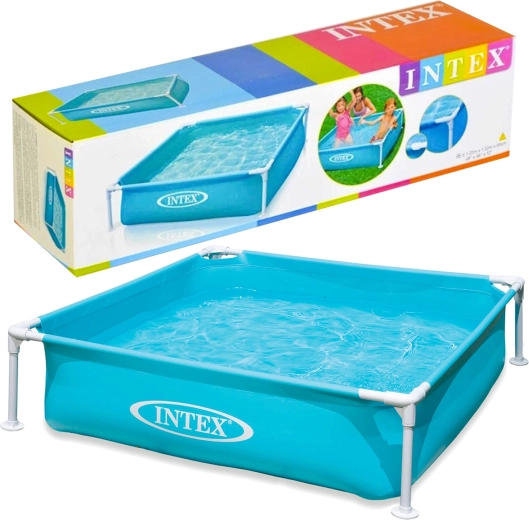 Piscină cu cadru pentru copii 122 × 122 × 30 cm 342 l INTEX