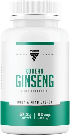 Trec ginseng coreean – extract de Panax ginseng, 90 capsule