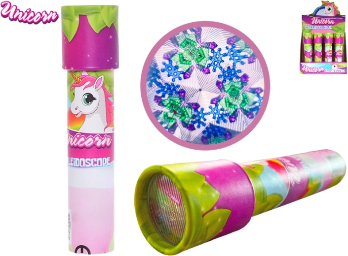 Caleidoscop cu unicorn pentru copii