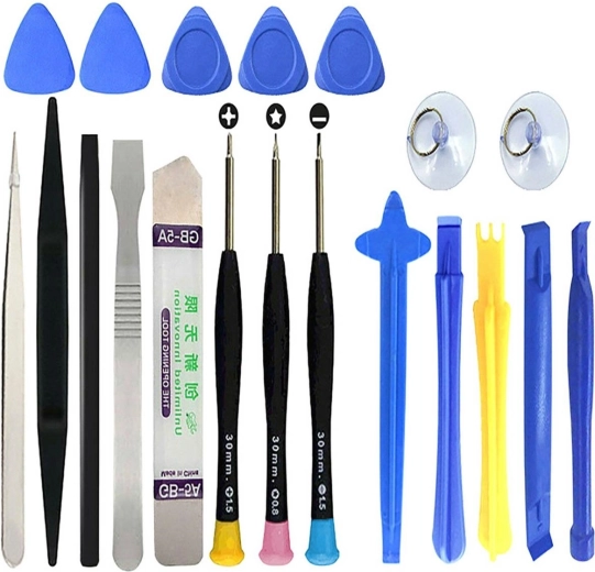 Set de unelte pentru repararea telefoanelor și electronicelor, 20 piese