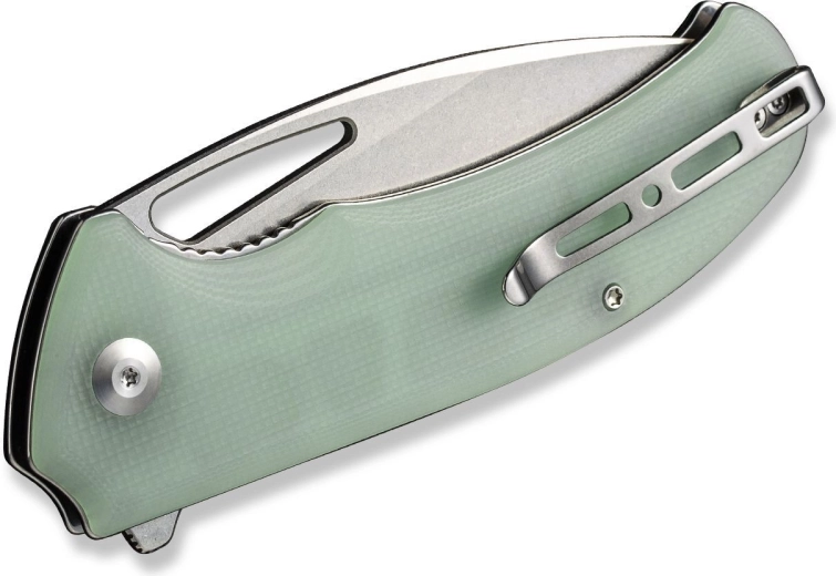 Mâner G10 durabil și clips de buzunar