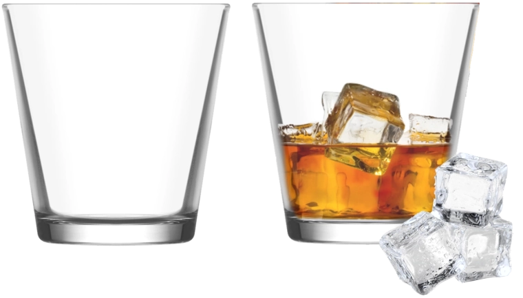 Set de pahare pentru whisky LAV Hera 255 ml – 6 buc