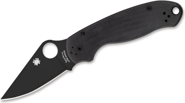 Spyderco Para 3 Black G10 cuțit de buzunar 7,5 cm – complet negru