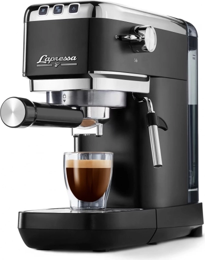 Espressor manual Lapressa negru