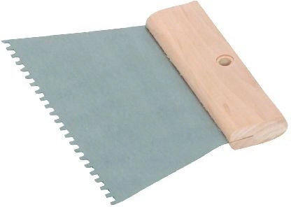 Racletă din oțel cu dinți 4, 250 mm