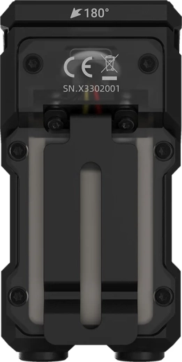 Cap rotativ 180° pentru orientare precisă