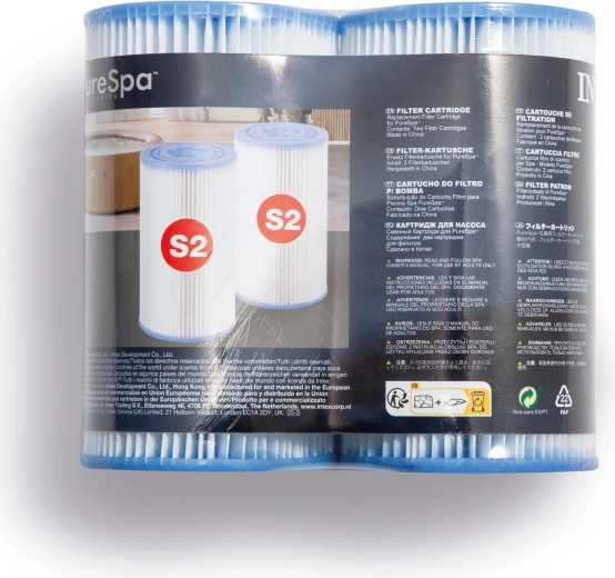 Filtru pentru pompa de jacuzzi INTEX PureSpa S2, set 2 bucăți
