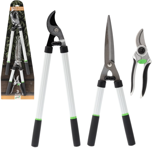 Set de trei foarfeci de grădină 20/51/54 cm