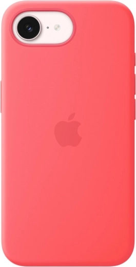 Husă din silicon cu MagSafe pentru iPhone 17 – guava roz