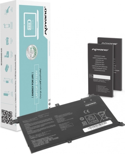 Baterie Movano pentru Asus VivoBook S430/X430U/K430 3600 mAh (41 Wh)