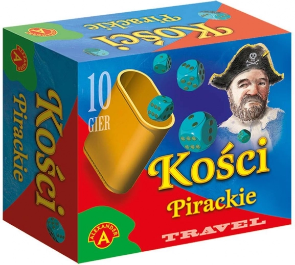 Joc de zaruri pirați de călătorie