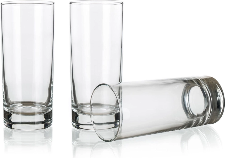 Pahare pentru băuturi 275 ml Cortina – set de 3 buc