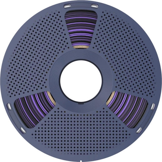 Efect bicolor Multi Color: negru și mov într-un singur filament