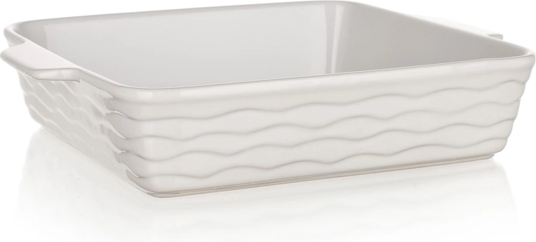 Formă ceramică pentru gratinat Culinaria 28,5 × 24 cm albă