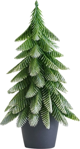 Ramuri realiste cu brumă argintie