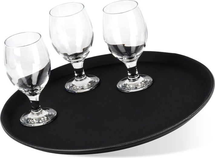 Tavă rotundă antiderapantă pentru chelneri 40 cm VILDE