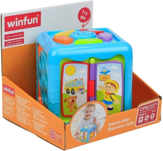 Cărticică cu sunete la întoarcerea paginilor