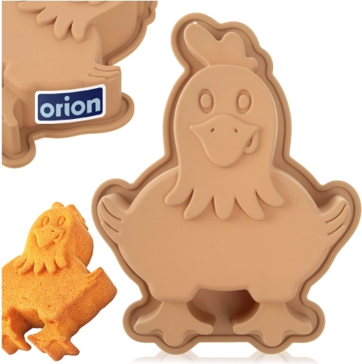 Formă 3D detaliată de găină