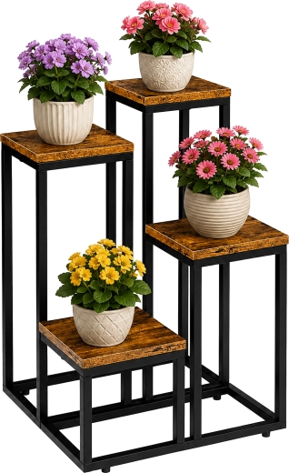 Patru niveluri pentru mai multe plante