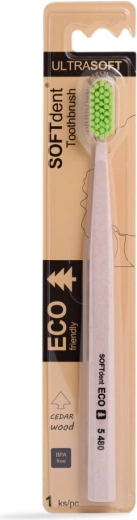 Softdent eco friendly periuță de dinți ultra soft
