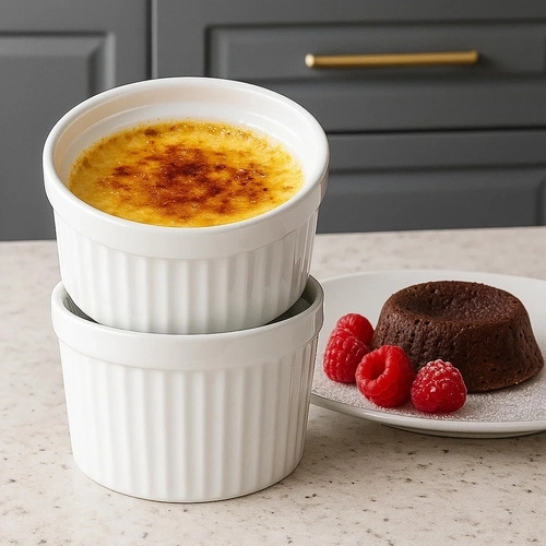 Porție ideală de 200 ml pentru deserturi și preparate la cuptor