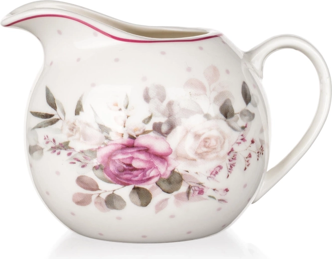 Decorul floral Rose pentru o masă frumos aranjată