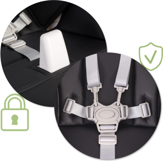 Siguranță maximă cu centura în 5 puncte