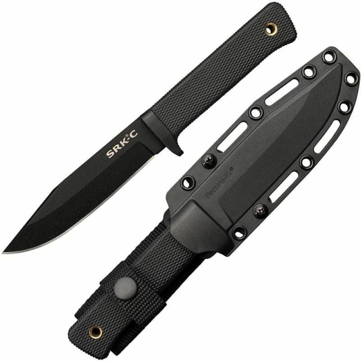 Cuțit de salvare Cold Steel SRK Compact cu teacă