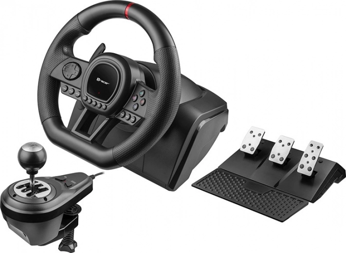 Volan de curse TRACER Simracer 6 în 1 cu cutie de viteze manuală