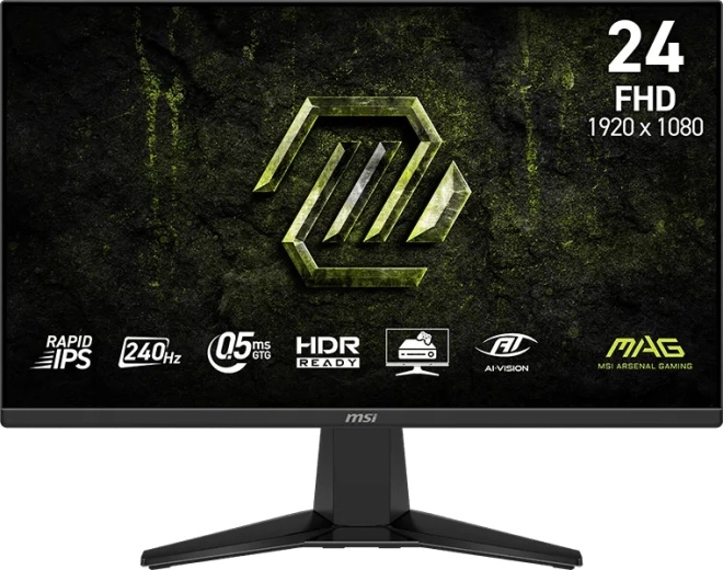 Monitor 23,8" MAG 245F, LED, Full HD, 240 Hz, negru