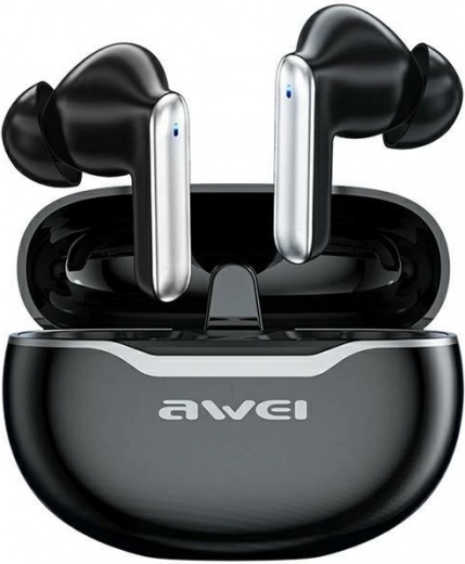 AWEI T50 TWS căști wireless Bluetooth 5.3 – negru