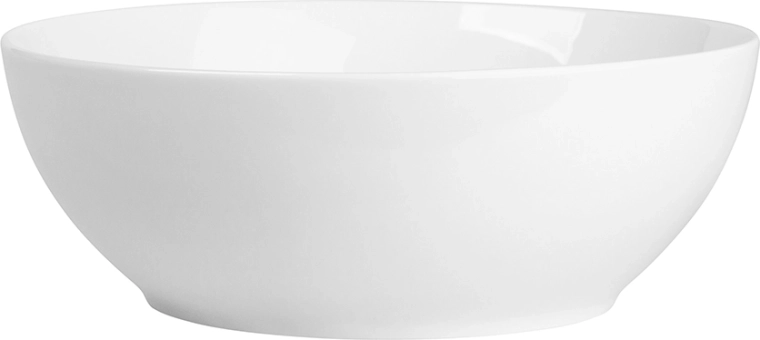MariaPaula Klasyka bol din porțelan alb, rotund, 23 cm, 1750 ml