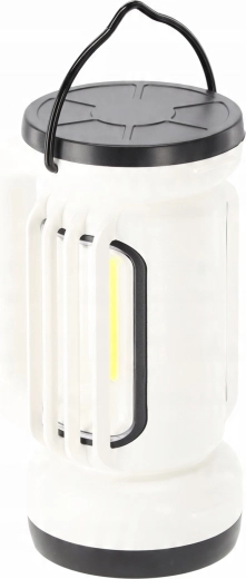 Lampă LED de camping reîncărcabilă cu lumină laterală și reglare lină a intensității