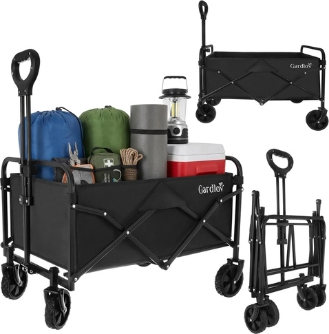 Roți față pivotante 360° și mâner telescopic