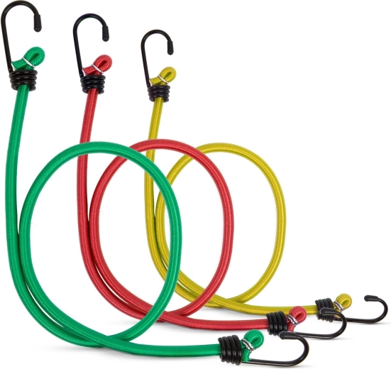 Set de curele elastice de fixare de 45, 60 și 80 cm, 6 bucăți