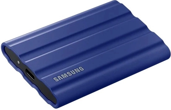 T7 Shield 1TB USB 3.2 SSD, albastru
