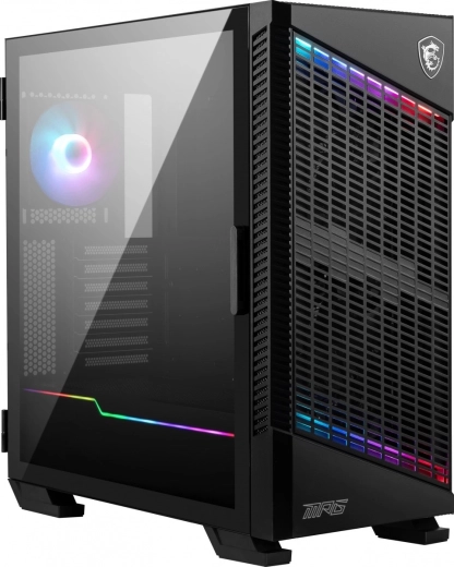 Carcasă PC MPG Velox pentru gaming cu flux de aer optimizat