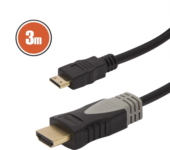 Cablu HDMI la mini HDMI de 3 m